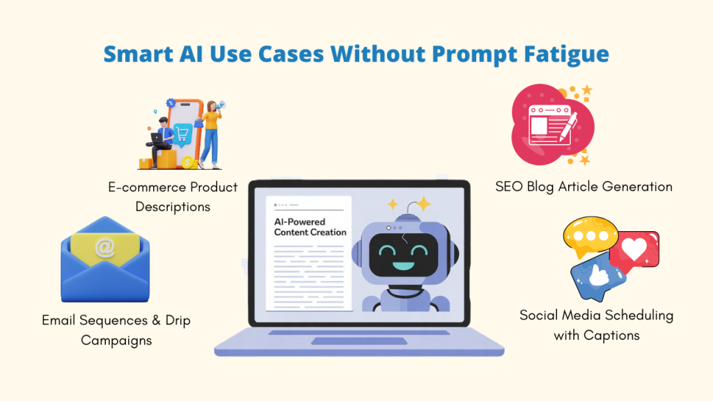 Prompt Fatigue ; Automate Content ; manual prompting